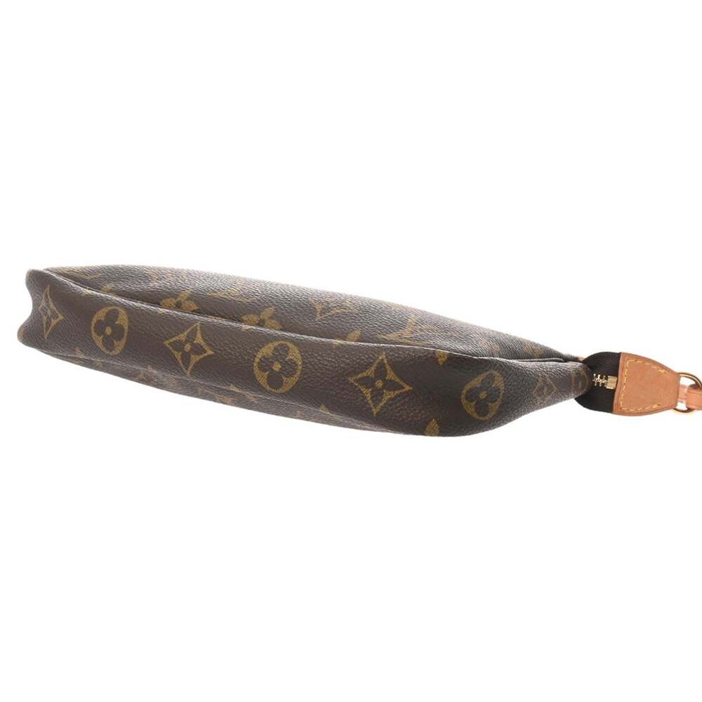 LOUIS VUITTON Brown Monogram Canvas Pochette Pouch - Picture 8 of 11